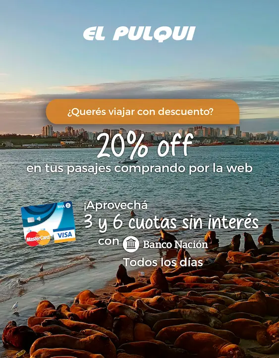 Promoción especial en boletos de El Pulqui