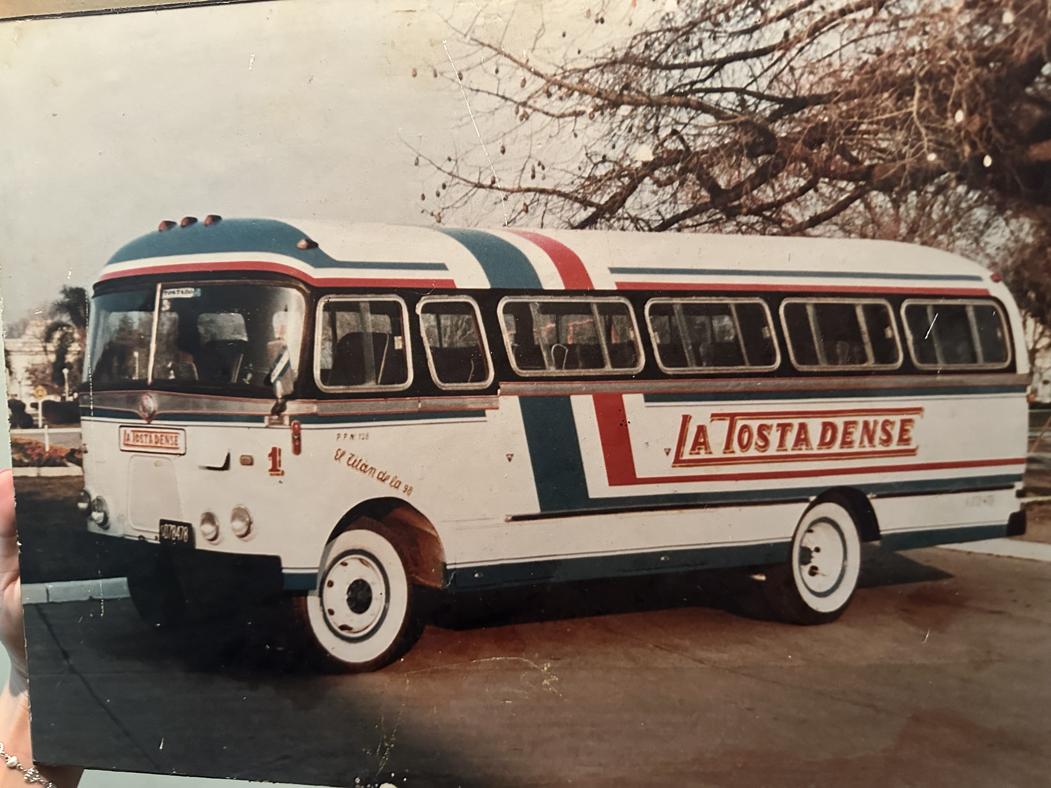 Autobús de El Pulqui en ruta